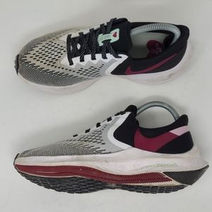 Nike Womens Air Zoom Winflo 6 AQ8228-103 Gray Running Shoes Sneakers Size 7.5